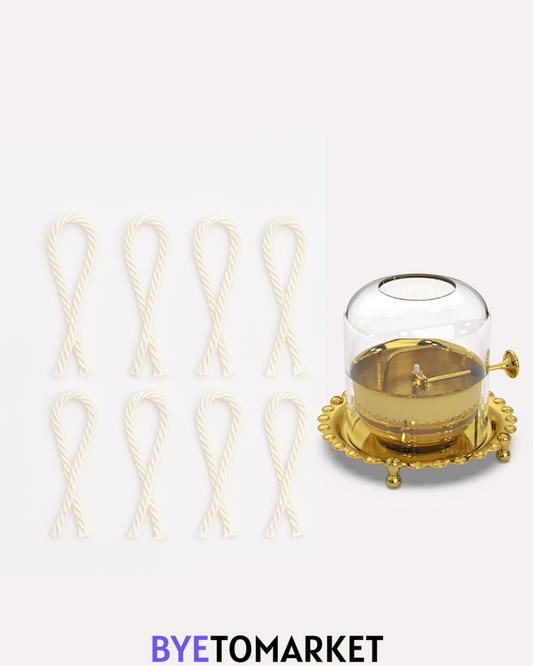 Wick ( Dori ) Akhand Diya Single Piece